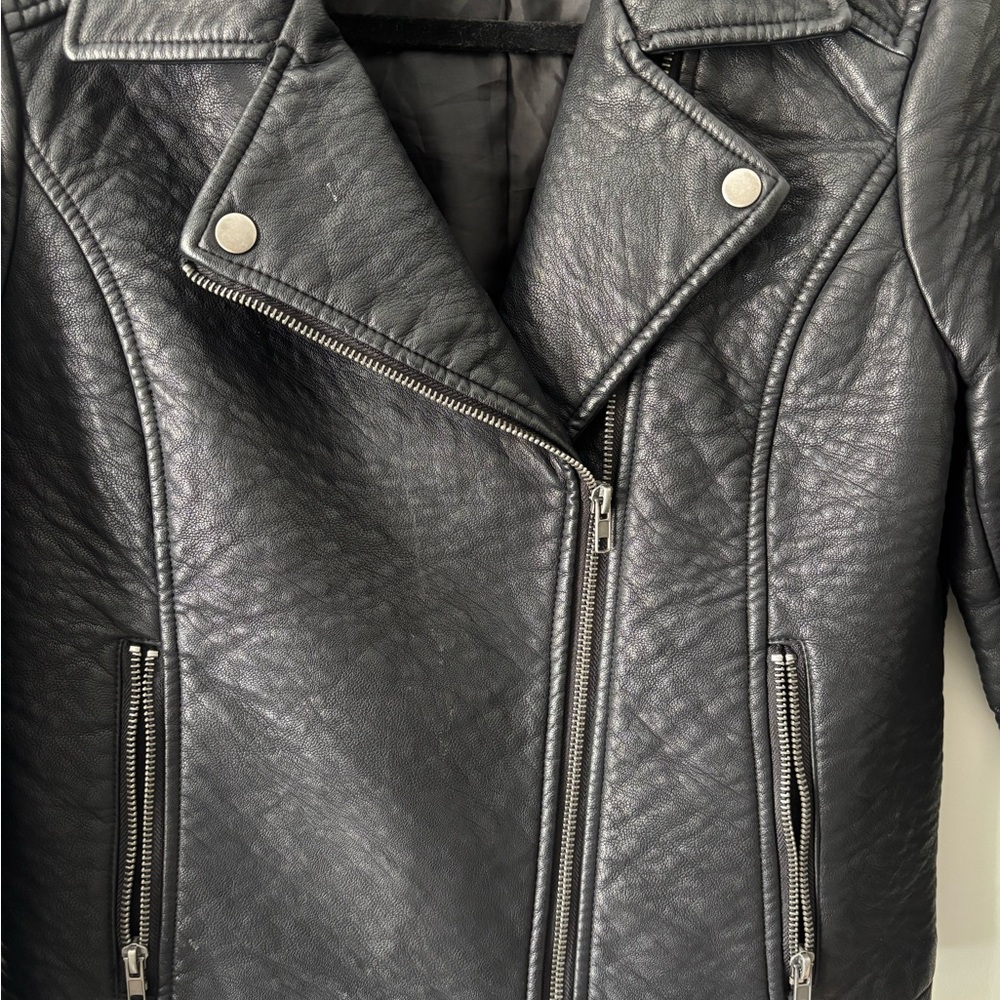 Jack by BB Dakota Women's Black Leather Jack by BB Dakota medium - Picture 5 of 6